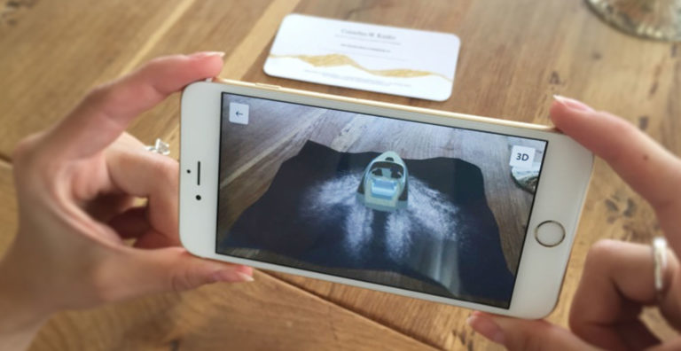 augmented reality business card