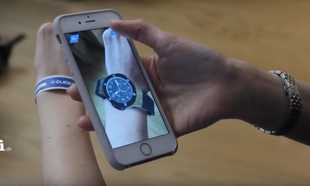 ClickOn Augmented Reality watch for Baselworld 2016 and 2017