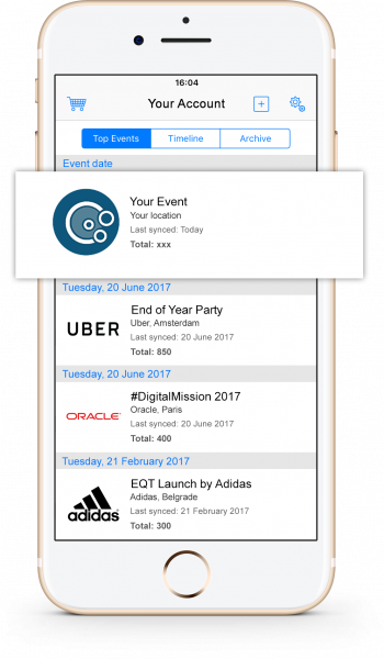 Guest List App - IPhone 7 App Presentation